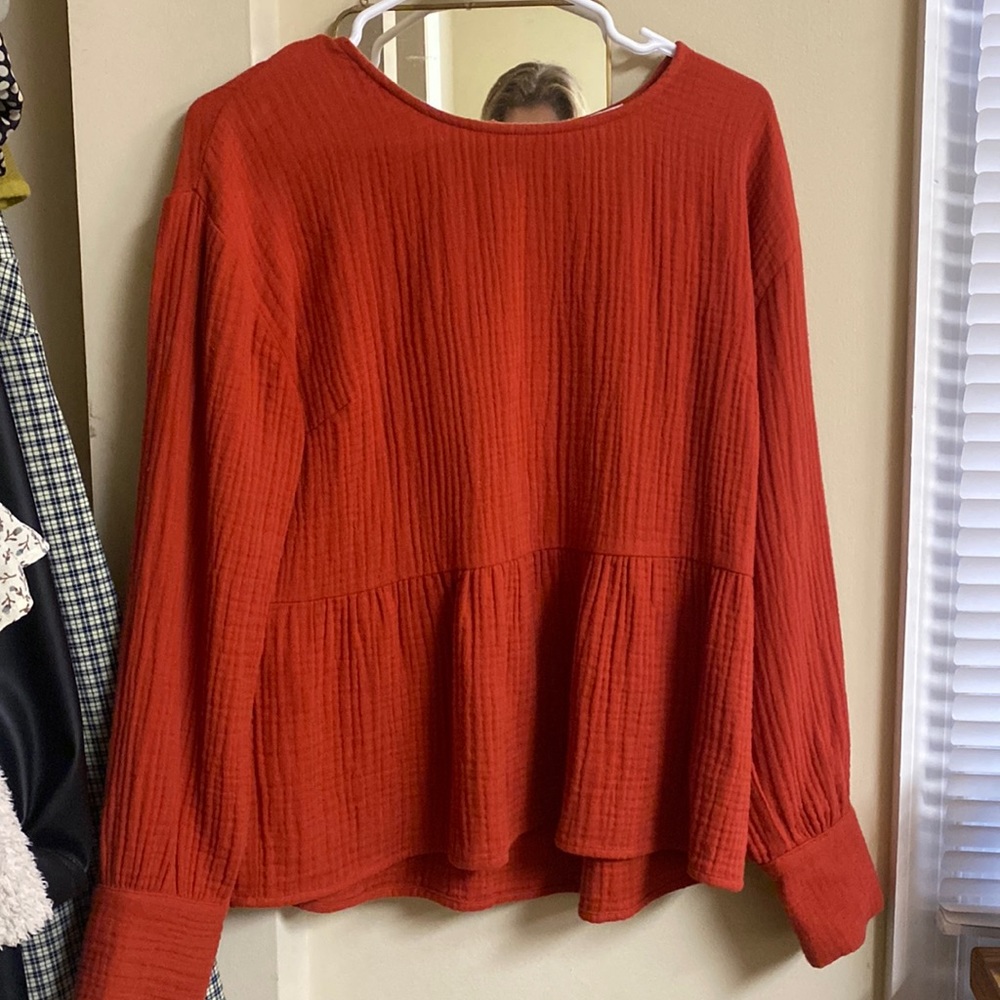 Madewell Button Back Shirt